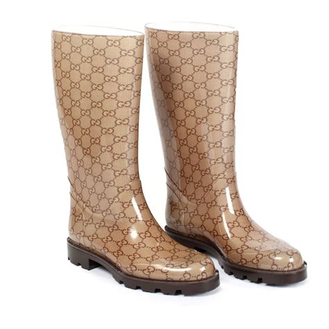 gucci wellington boots womens|authentic Gucci boots women.